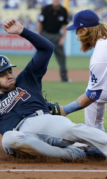 Braves end Dodgers' 11-game winning streak with 6-3 victory (Jul 20, 2017)